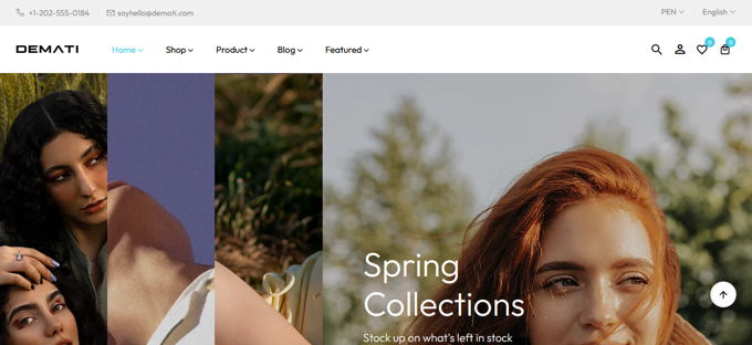 Demati Beste Shopify Themes [2025]