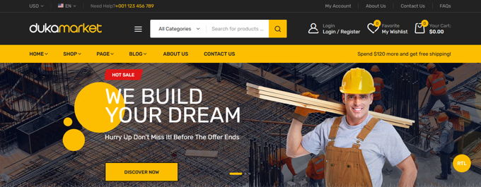 Dukamarket Beste Shopify Themes [2025]