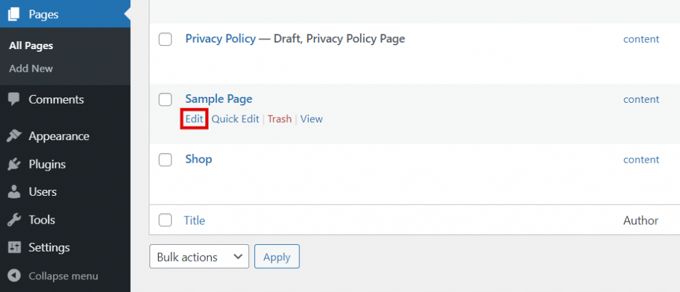 specifieke paginatitel verwijderen CSS