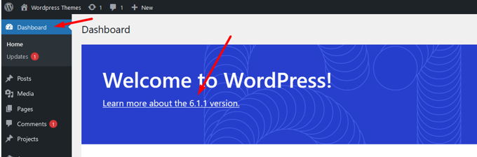 Hoe WordPress-versie controleren WP-Dashboard Hoe WordPress-versie controleren WP-Dashboard