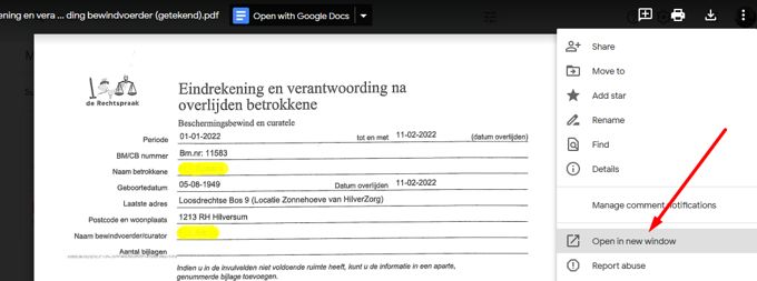 PDF Embed WordPress met Google Drive nieuw venster PDF Embed WordPress met Google Drive nieuw venster