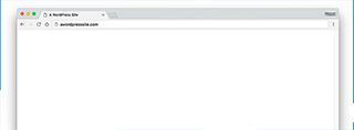 Wit scherm in Wordpress oplossen