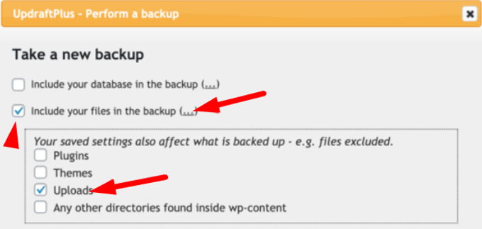 Wordpress mediabibliotheek downloaden Plugin UpdraftPlus Wordpress mediabibliotheek downloaden Plugin UpdraftPlus