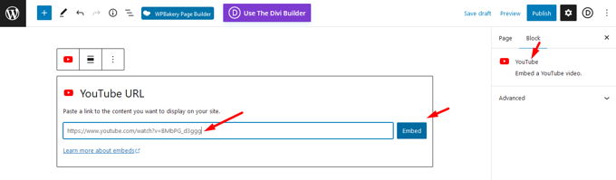 YouTube-video's in Wordpress insluiten Gutenberg YouTube-video's in Wordpress insluiten Gutenberg