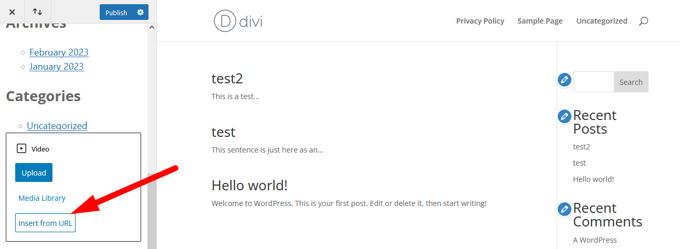 YouTube-video's in Wordpress insluiten sidebar YouTube-video's in Wordpress insluiten sidebar
